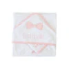 Cape De Bain 75x75 Cm Avec Gant Rose Little Girl -Produits Pour Bébé dv096024943