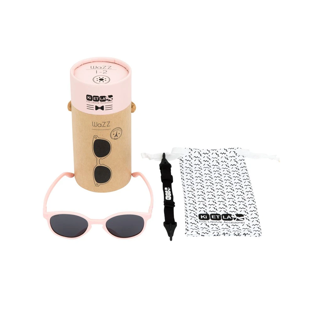 Lunettes De Soleil Little Kids Wazz Rose Pâle 2-4 Ans 4 Lunettes De Soleil Little Kids Wazz Rose Pâle 2-4 Ans – Image 2