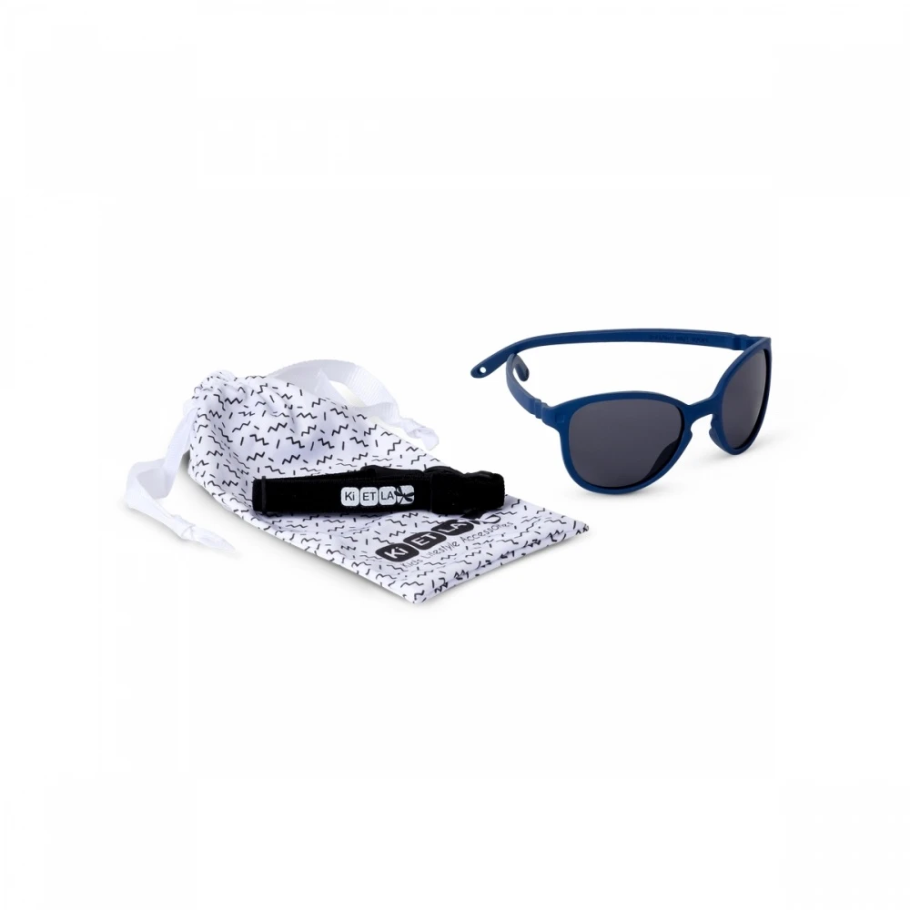 Lunettes De Soleil Enfant 2-4 Ans Wazz Bleu Denim 4 Lunettes De Soleil Enfant 2-4 Ans Wazz Bleu Denim – Image 2