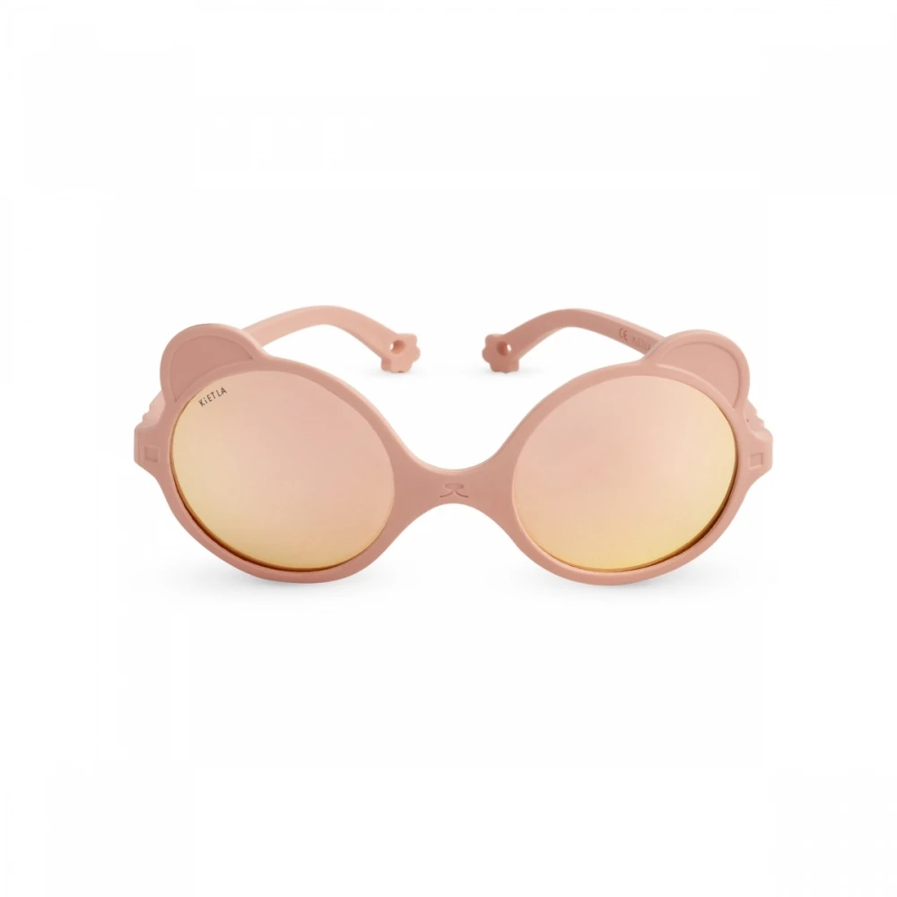 Lunettes De Soleil Bébé 0-1 Ans Ourson Rose Pêche 5 Lunettes De Soleil Bébé 0-1 Ans Ourson Rose Pêche – Image 3