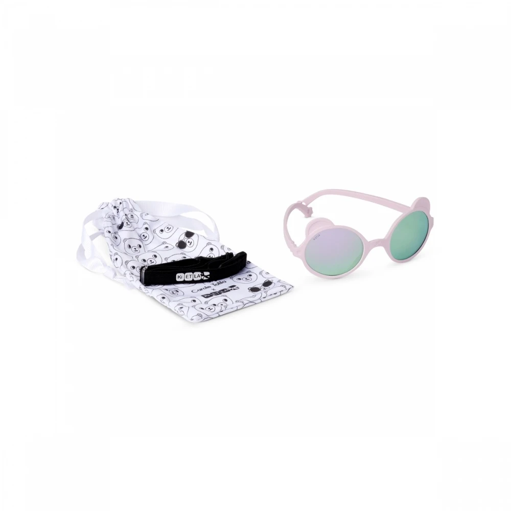Lunettes De Soleil Bébé 1-2 Ans Ourson Rose Pâle 5 Lunettes De Soleil Bébé 1-2 Ans Ourson Rose Pâle – Image 3