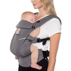 Ergobaby Porte Bébé Omni Breeze Gris Anthracite -Produits Pour Bébé er046103655 2