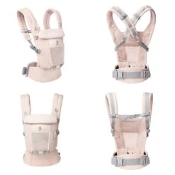 Ergobaby Porte-bébé Adapt Mesh Softflex - Rose Quartz -Produits Pour Bébé er046104034 1