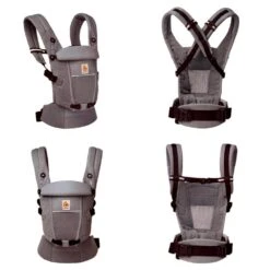 Ergobaby Porte-bébé Adapt Mesh Softflex - Gris Anthracite -Produits Pour Bébé er046104843 1