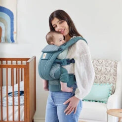 Ergobaby Porte Bébé Omni Breeze Marguerites Bleues -Produits Pour Bébé er046105246 3