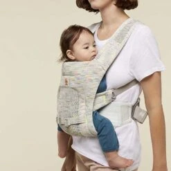 Ergobaby Porte Bébé Aerloom - Gris Nacré -Produits Pour Bébé er046106256 1