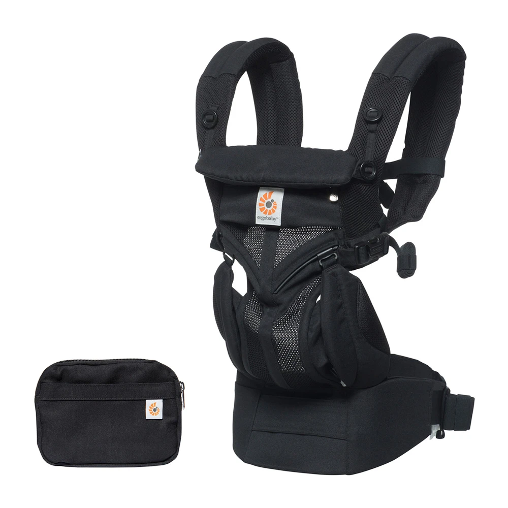 Ergobaby Porte-bébé Omni 360 Cool Air Mesh - Noir Onyx 3 Ergobaby Porte-bébé Omni 360 Cool Air Mesh - Noir Onyx
