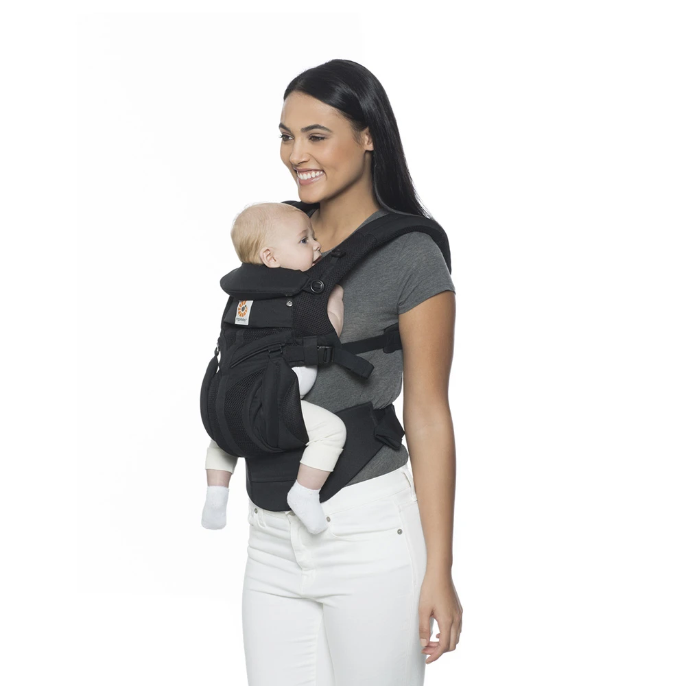 Ergobaby Porte-bébé Omni 360 Cool Air Mesh - Noir Onyx 8 Ergobaby Porte-bébé Omni 360 Cool Air Mesh - Noir Onyx – Image 6