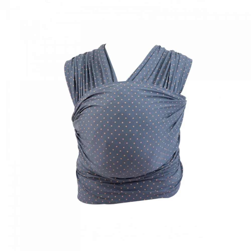 Ergobaby Écharpe De Portage Aura - Orange Bleu 3 Ergobaby Écharpe De Portage Aura - Orange Bleu