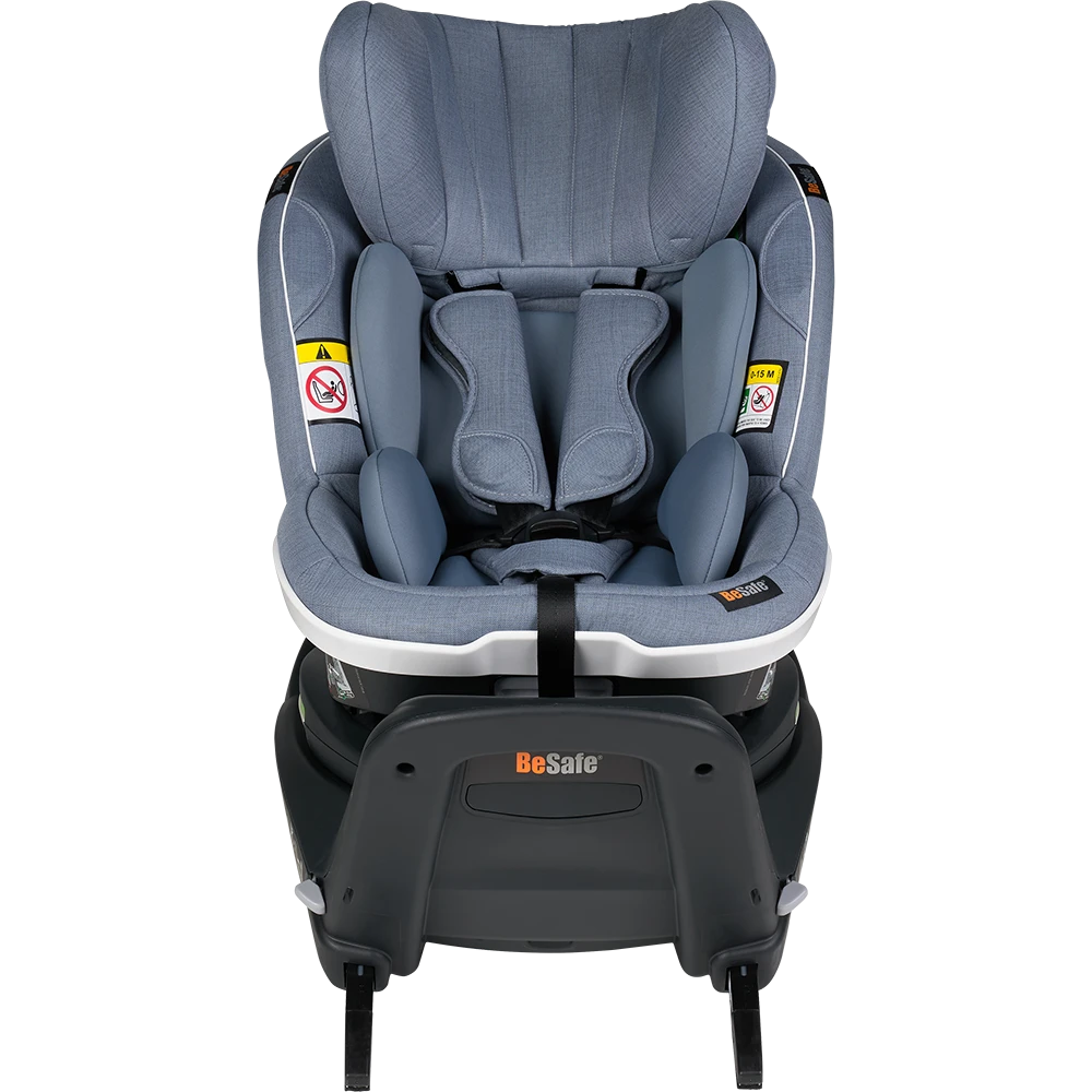 BeSafe Siège Auto Izi Turn I-size Cloud Mélange - Groupe 1 4 BeSafe Siège Auto Izi Turn I-size Cloud Mélange - Groupe 1 – Image 2