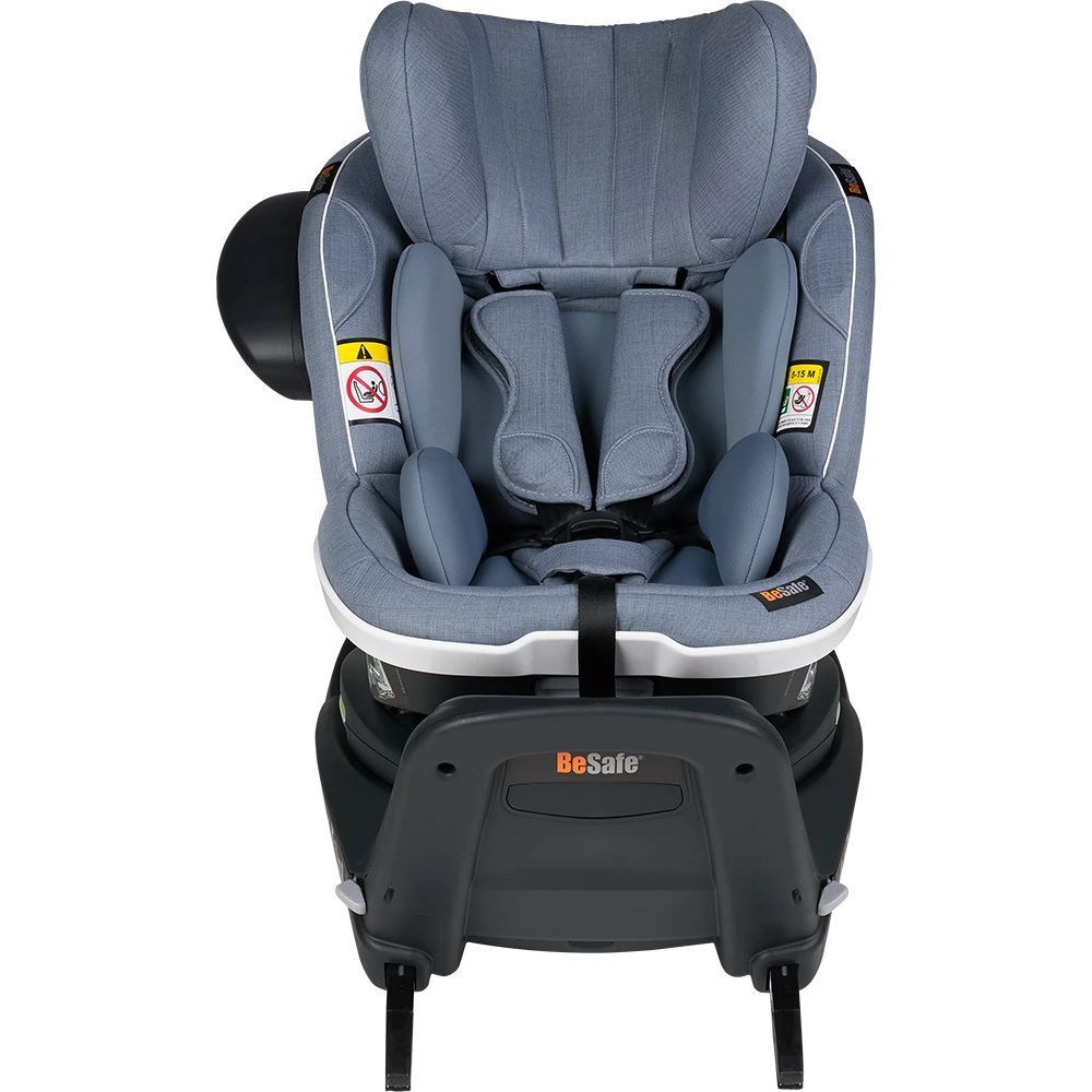BeSafe Siège Auto Izi Turn I-size Cloud Mélange - Groupe 1 5 BeSafe Siège Auto Izi Turn I-size Cloud Mélange - Groupe 1 – Image 3