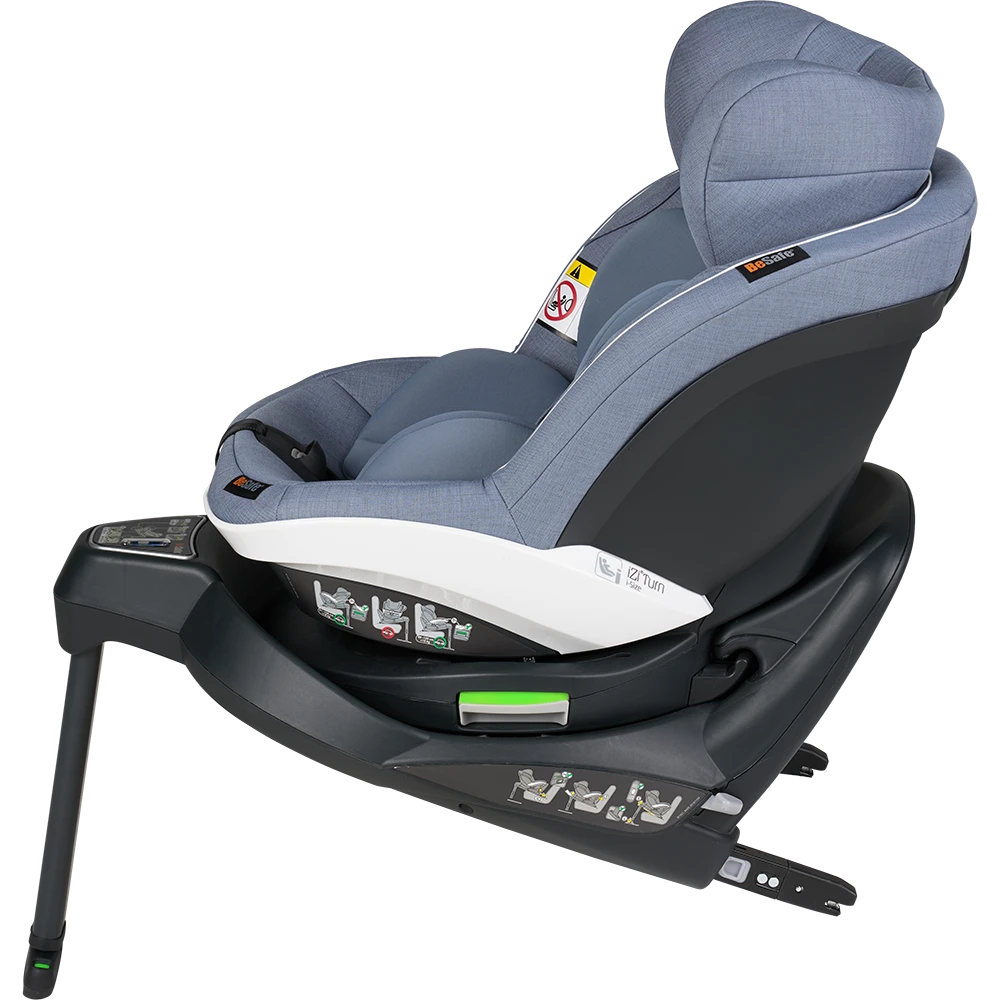 BeSafe Siège Auto Izi Turn I-size Cloud Mélange - Groupe 1 7 BeSafe Siège Auto Izi Turn I-size Cloud Mélange - Groupe 1 – Image 5
