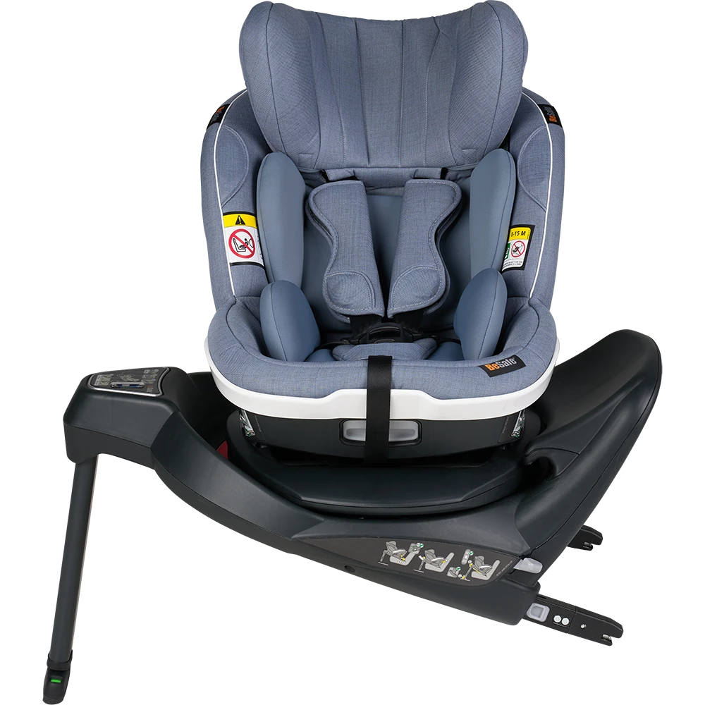 BeSafe Siège Auto Izi Turn I-size Cloud Mélange - Groupe 1 8 BeSafe Siège Auto Izi Turn I-size Cloud Mélange - Groupe 1 – Image 6