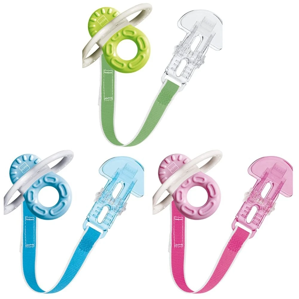 MAM Mini Anneau De Dentition Avec Attache 3 MAM Mini Anneau De Dentition Avec Attache