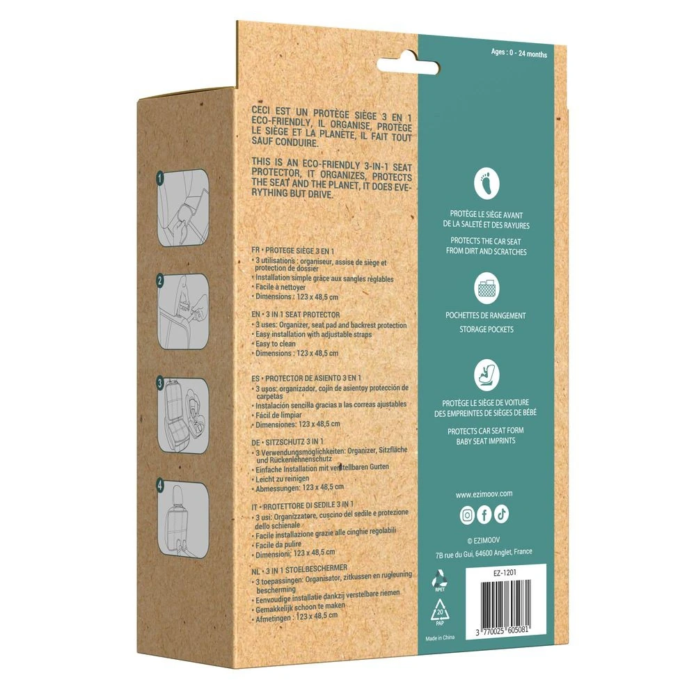 Protection De Siège 3 En 1 - Eco Friendly 16 Protection De Siège 3 En 1 - Eco Friendly – Image 14