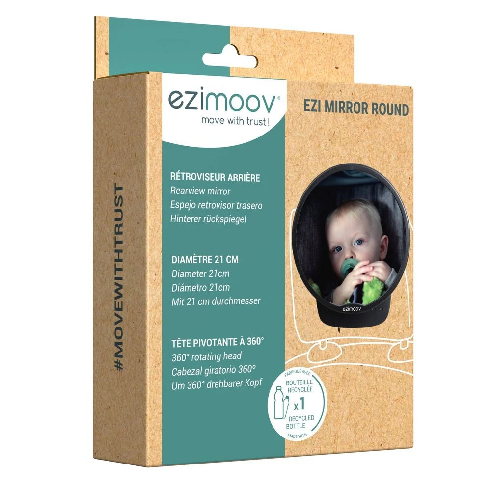 Rétroviseur Bébé Ezi Mirror Round - Eco Friendly 10 Rétroviseur Bébé Ezi Mirror Round - Eco Friendly – Image 8
