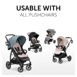 HAUCK Assise De Poussette Universelle Bambi Rose -Produits Pour Bébé ha040570064 2