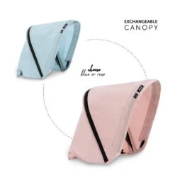 HAUCK Canopy Pour Poussette Double Swift X Duo Rose -Produits Pour Bébé ha040850267 5