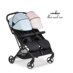 HAUCK Canopy Pour Poussette Double Swift X Duo Blue -Produits Pour Bébé ha040850274 6