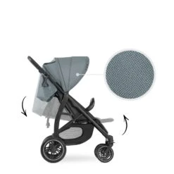 HAUCK Poussette Rapid 4d Jungle Green -Produits Pour Bébé ha041048990 9