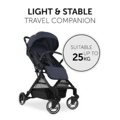 HAUCK Poussette Compacte Travel N Care Navy Blue -Produits Pour Bébé ha041060169 3