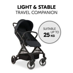 HAUCK Poussette Compacte Travel N Care Plus Black -Produits Pour Bébé ha041060183 2