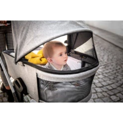 HAUCK Pack Poussette Duo Vision X Set Melange Grey - Châssis Silver -Produits Pour Bébé ha041265256 12