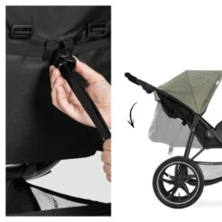 HAUCK Poussette Runner 2 Mickey Mouse Olive -Produits Pour Bébé ha041574217 3