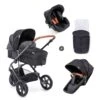 HAUCK Poussette Pacific 3 En 1 Shop N Drive Caviar -Produits Pour Bébé ha041609162