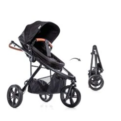HAUCK Poussette Pacific 3 En 1 Shop N Drive Caviar -Produits Pour Bébé ha041609162 4