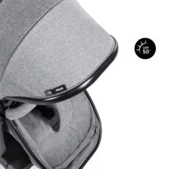 HAUCK Poussette Double Atlantic Twin Melange Grey -Produits Pour Bébé ha042000019 14