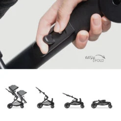 HAUCK Poussette Double Atlantic Twin Melange Grey -Produits Pour Bébé ha042000019 15