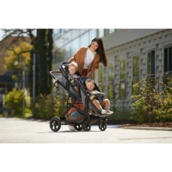 HAUCK Poussette Double Atlantic Twin Melange Grey -Produits Pour Bébé ha042000019 18