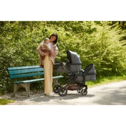 HAUCK Poussette Double Atlantic Twin Melange Grey -Produits Pour Bébé ha042000019 19