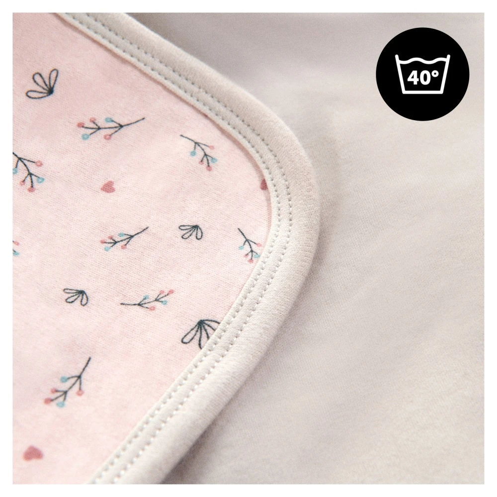 HAUCK Couverture Cosy Snuggle N Dream Beige Bloom 4 HAUCK Couverture Cosy Snuggle N Dream Beige Bloom – Image 2