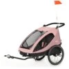 HAUCK Remorque Pour Vélo Dryk Duo Rose -Produits Pour Bébé ha070015037