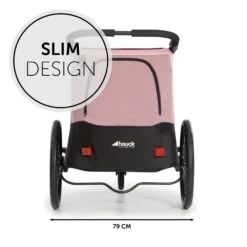 HAUCK Remorque Pour Vélo Dryk Duo Rose -Produits Pour Bébé ha070015037 4