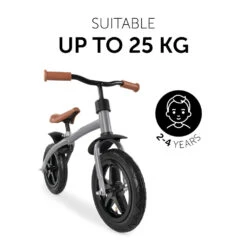 HAUCK Draisienne E Z Rider 12 Matt Grey -Produits Pour Bébé ha082010068 3