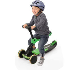 HAUCK Porteur évolutif En Trottinette Skootie Neon Green -Produits Pour Bébé ha082052051 5