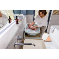 HAUCK Baignoire Pliable Wash N Fold M Sage -Produits Pour Bébé ha092427010 5
