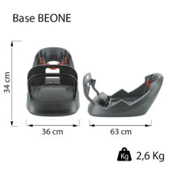 Siège Auto Coque Beone + Base Luxe Gris - Groupe 0+ -Produits Pour Bébé ia031171891 4