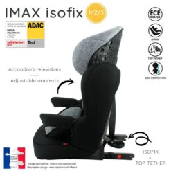 Siège Auto Imax Isofix Luxe Bleu - Groupe 1/2/3 -Produits Pour Bébé ia032552623 3
