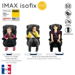 Siège Auto Imax Isofix Luxe Bleu - Groupe 1/2/3 -Produits Pour Bébé ia032552623 5