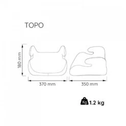 Rehauseur Topo Easyfix Silver - Groupe 3 7 Rehauseur Topo Easyfix Silver - Groupe 3 -Produits Pour Bébé ia032564985 2