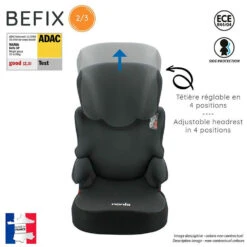 Rehausseur Befix Linea Gris - Groupe 2/3 -Produits Pour Bébé ia032565081 2