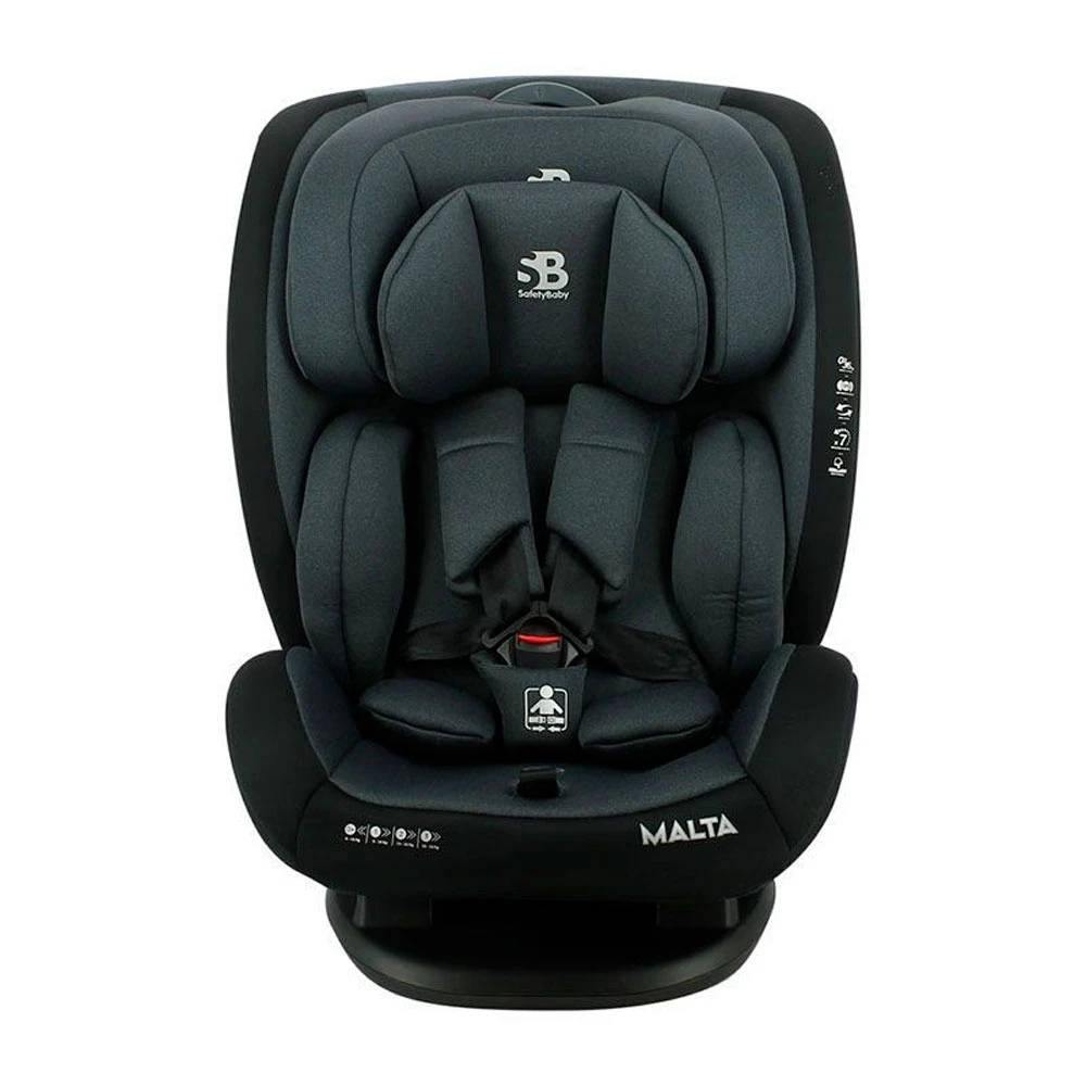 Siège Auto Malta Gris - Groupe 0+/1/2/3 3 Siège Auto Malta Gris - Groupe 0+/1/2/3