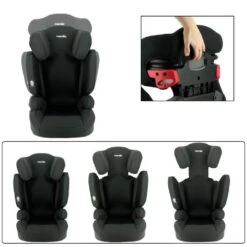 Siège Auto Flash Easyfix Gris - Groupe 2/3 -Produits Pour Bébé ia032599772 4