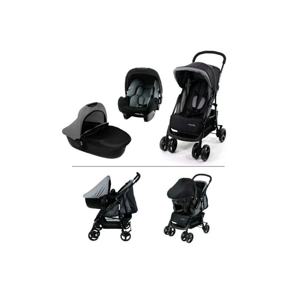 Poussette Combinée 3en1 Texas + Siège Auto Beone + Nacelle Flora 4 Poussette Combinée 3en1 Texas + Siège Auto Beone + Nacelle Flora – Image 2