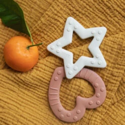 BIBS Anneau De Dentition étoile Blush -Produits Pour Bébé ib061104298 3