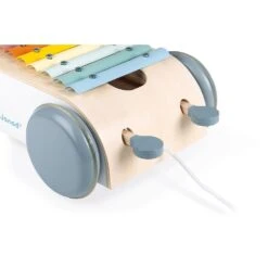 Janod Jouet à Tirer 2-en-1 Xylophone Sweet Cocoon -Produits Pour Bébé ja082044061 3